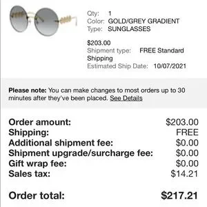 Versace | Accessories | Versace Sunglasses Super Cute I Just  display picture 1